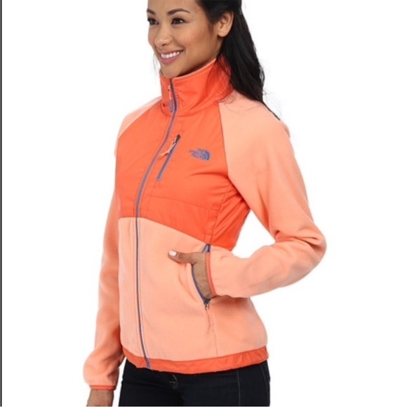 The North Face Mcellison Orange Fleece Jacket Size Large NWT - Picture 2 of 13